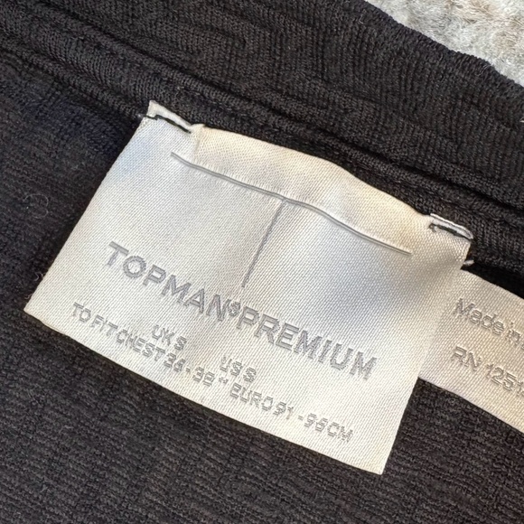 Topman Premium Textured Crewneck Sweater - Picture 2 of 2